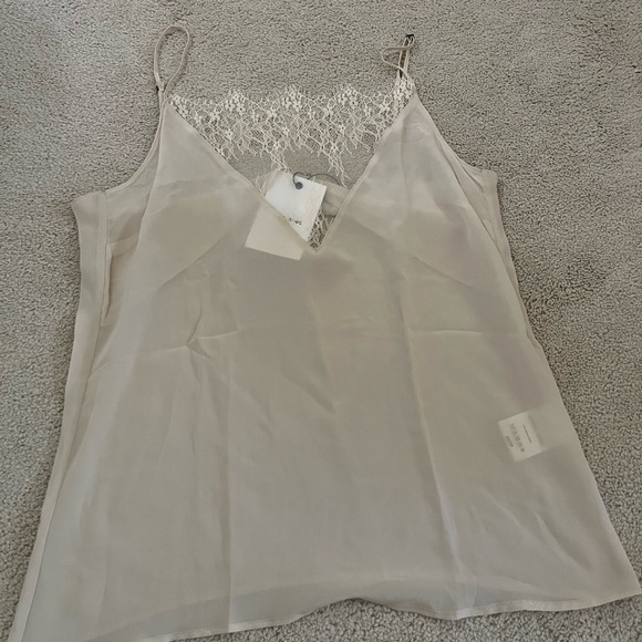 Anine Bing Lace Silk Cami in Nude, XS, NWT - Picture 3 of 11